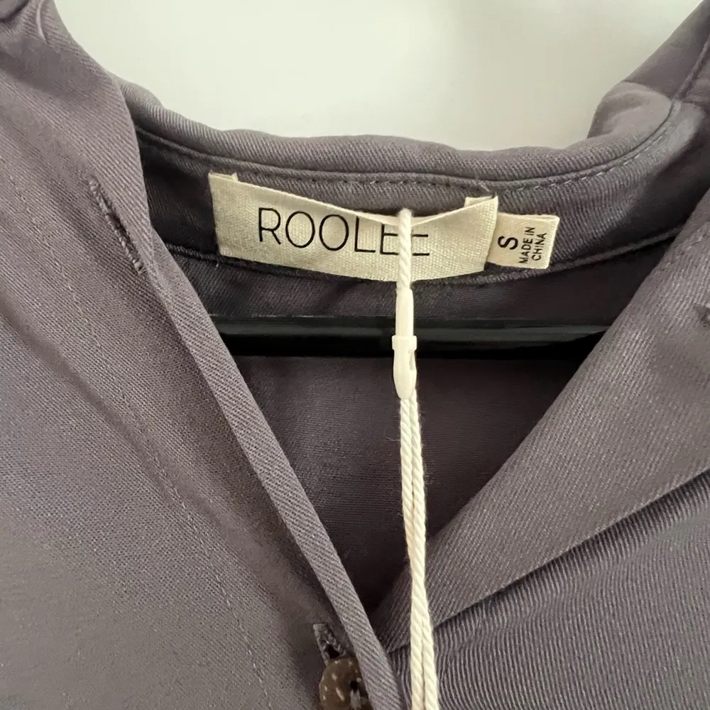 Roolee Charcoal Button-Up Blouse - Image 3