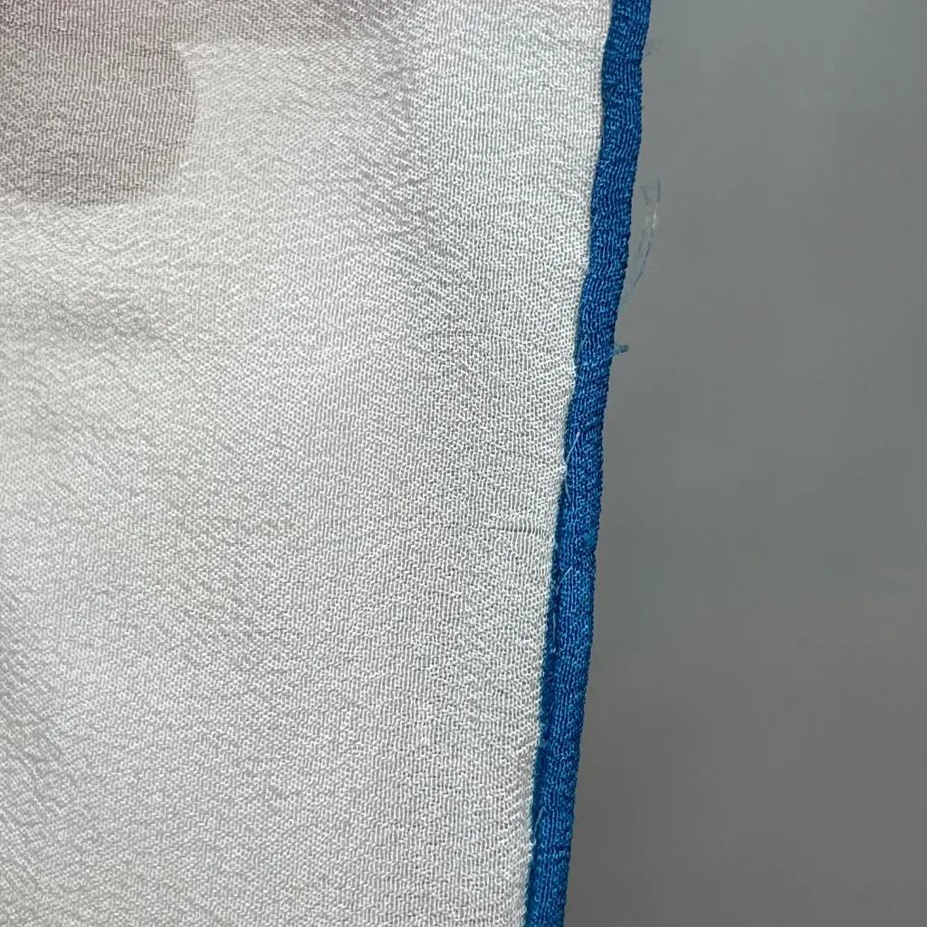 Vintage Scarf Square Roses Floral‎ Retro Feminine Delicate Romantic 31" x 30" White - Image 8