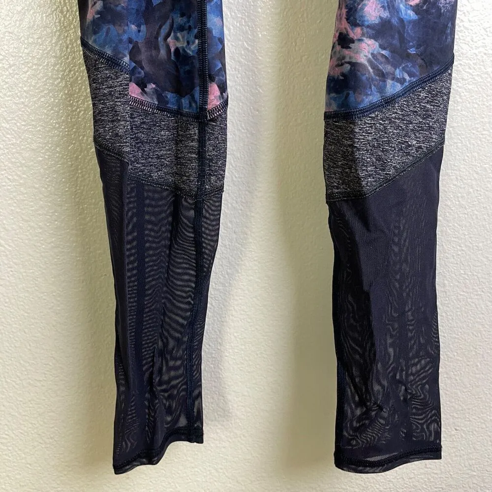 Lululemon If You're Lucky Leggings Size 6 Womens Moody Mirage Mesh Gym Workout - Image 5