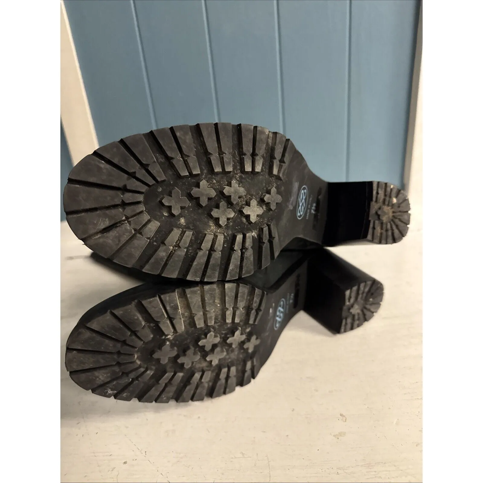 $450 ROSS & SNOW Italy Rosina Women's 7.5 Weatherproof Leather Tall Boot Black - Image 7