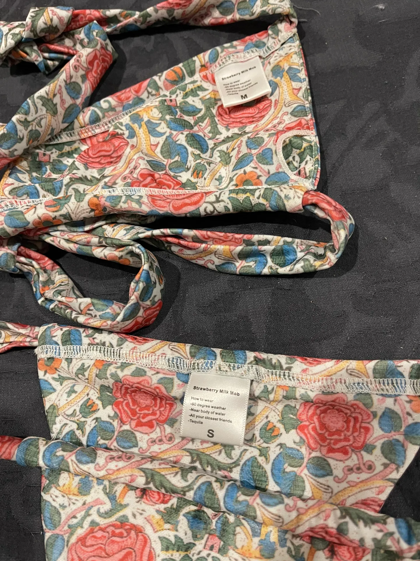 Strawberry Milk Mob Lemon Vine Bikini - Image 6