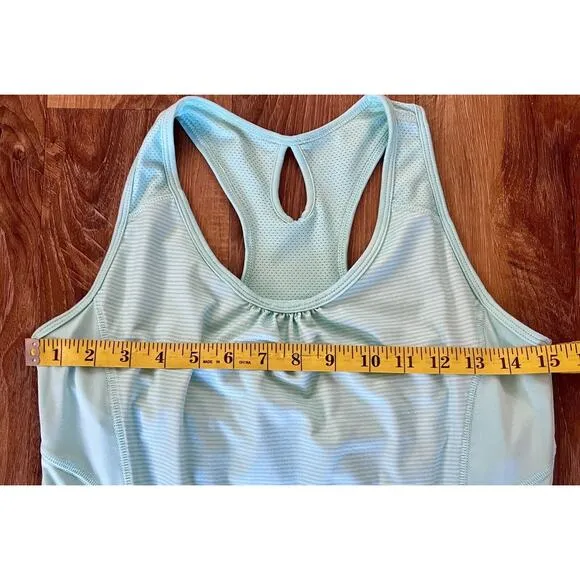 Danskin  NOW Women's Size‎ Large Racerback Exercise Top Built-in Athletic Bra EUC - Image 3