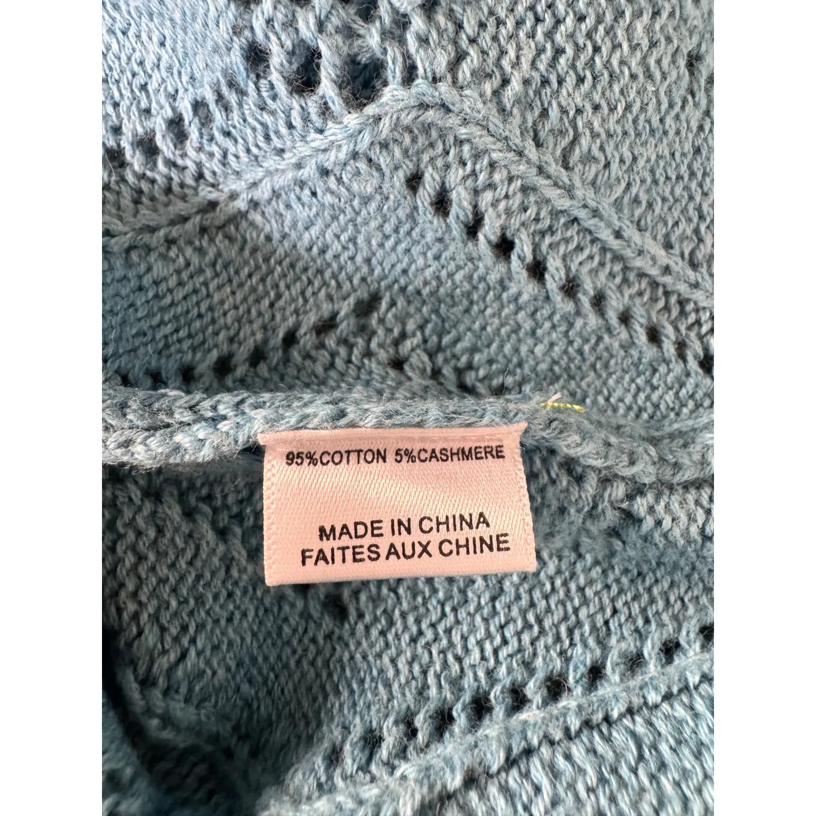 MISA Los Angeles Striped Knit Maxi Dress V Neck Spaghetti Strap Size L - Image 8