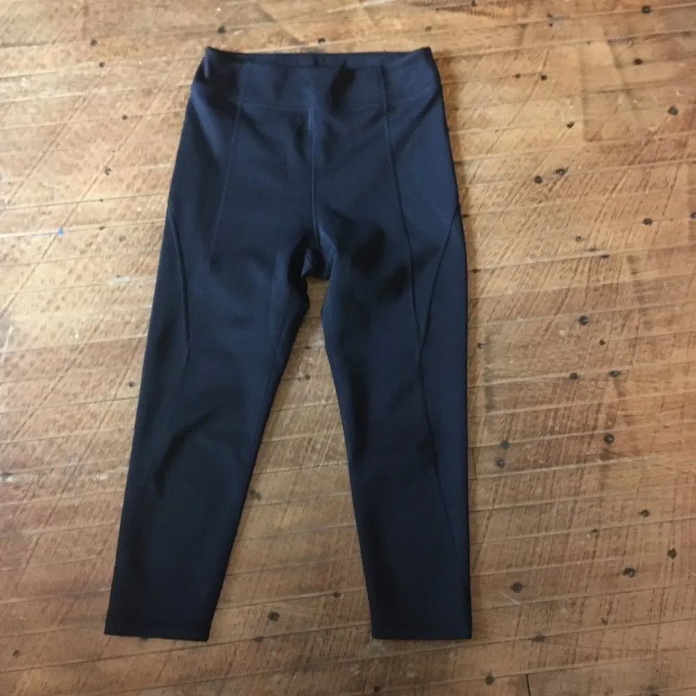 Ivy Park black cropped athletic workout leggings - Image 5