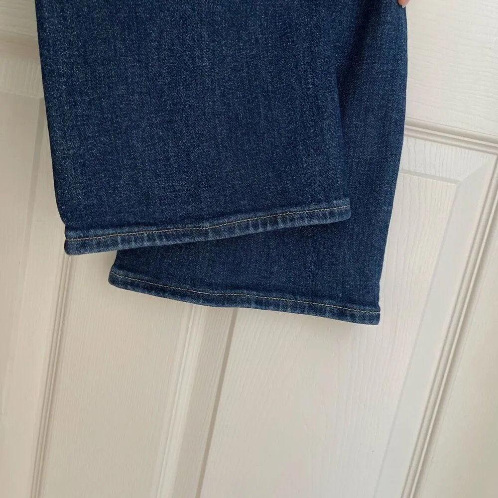 Gap  Mid-rise 90s Loose Flare Jeans (Dark Indigo) - 4 Short - Image 8