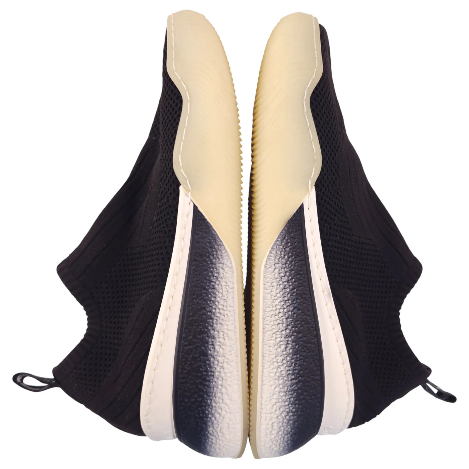 Stella McCartney Black Loop Low Sock Sneakers Sz 6 - Image 5