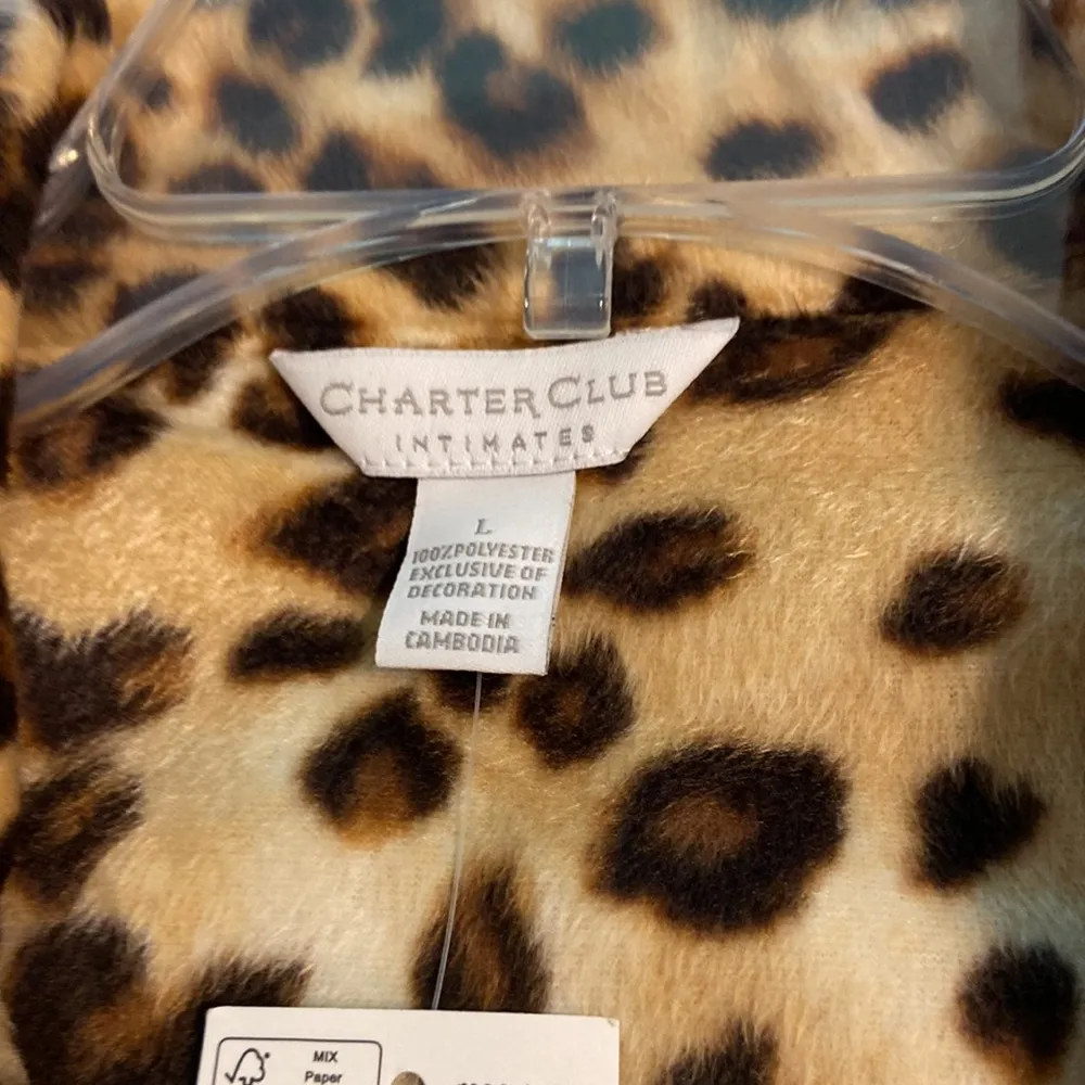 Charter Club Pajama Dress size L brand new with tag so soft length 35” bust 38” - Image 10