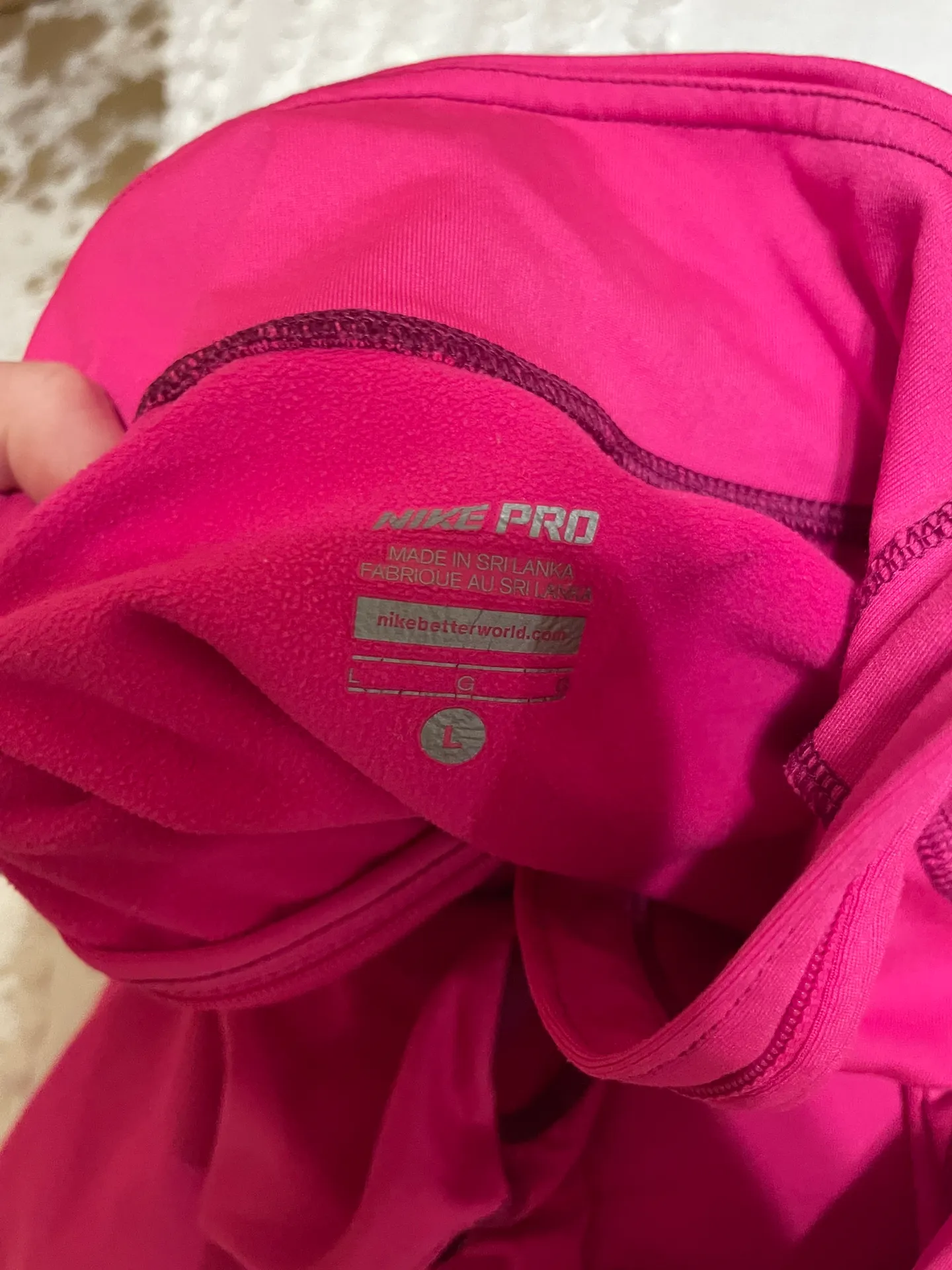 Hot Pink Dri-Fit Quarter-Zip - Image 4