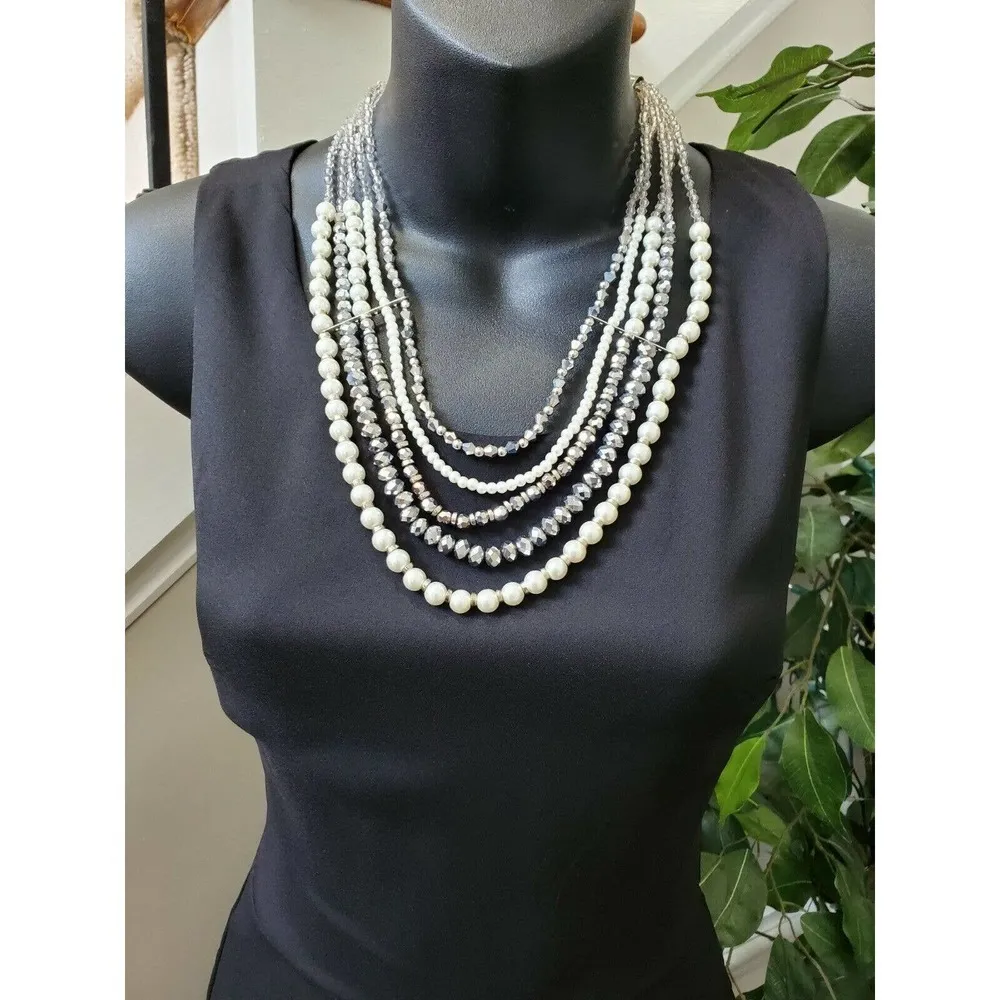 REHAB Solid Black Polyester Sleeveless Scoop Neck Casual Jumpsuits Size S - Image 2