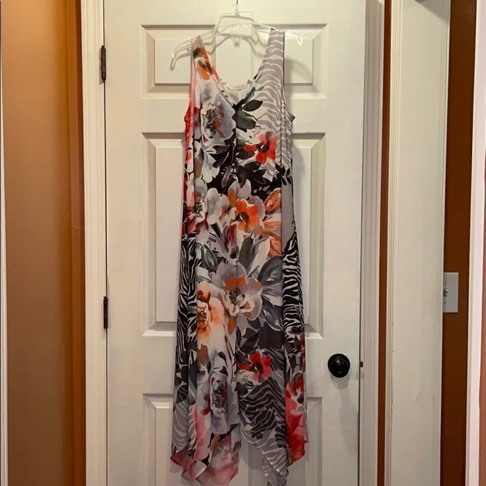 Soft Surroundings Seraphina Floral Maxi dress - Image 4