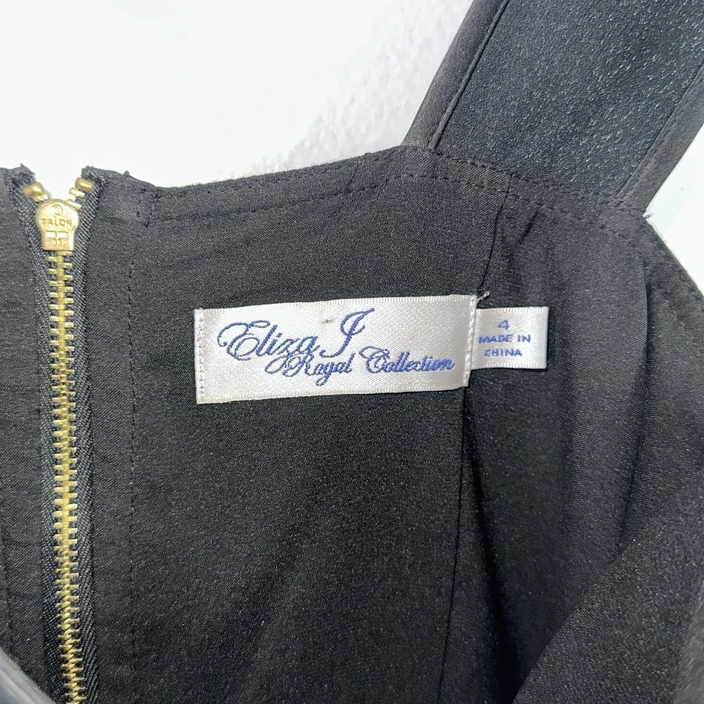 Eliza J royal collection flapper style shift dress size 4 - Image 5