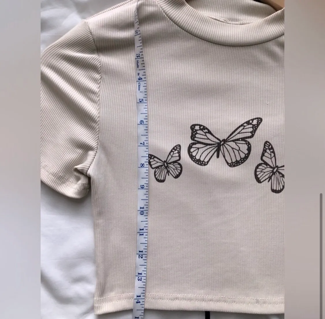 Butterfly Crop Tee - Image 5