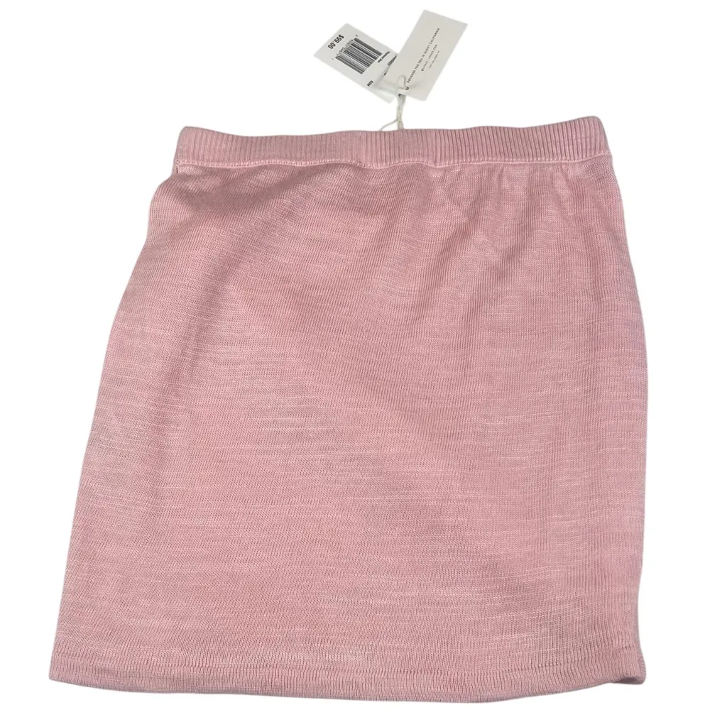 L*Space Blush Pink Mini Skirt - Image 8