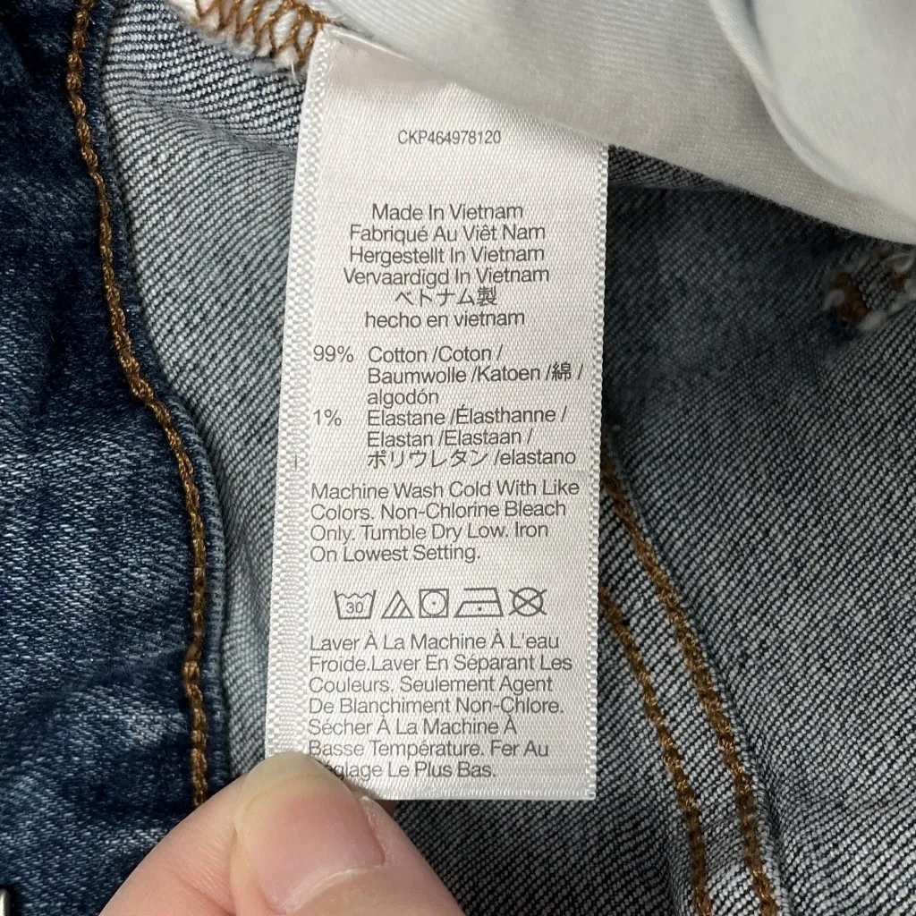 Madewell Cali Demi Boot Jeans Women's 24W Plus Medium High Rise Y2K Boho Casual - Image 9