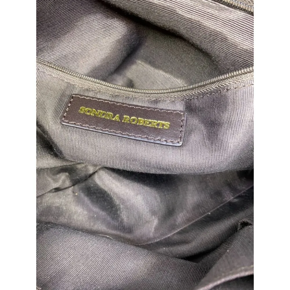 Sondra Roberts Women's Brown Leather Handbag - Image 14