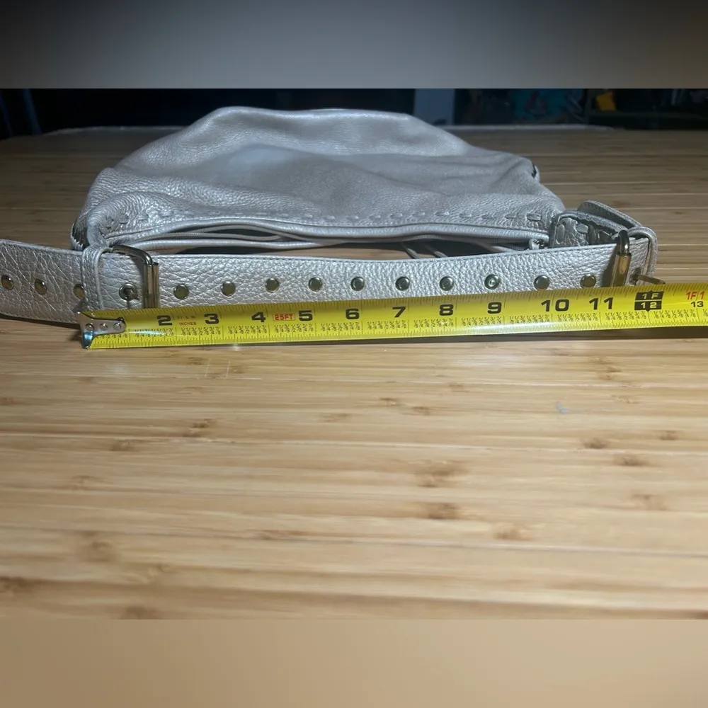 Vintage Fatto A Mano by Carlos Falchi Shoulder Gold Bag - Image 7