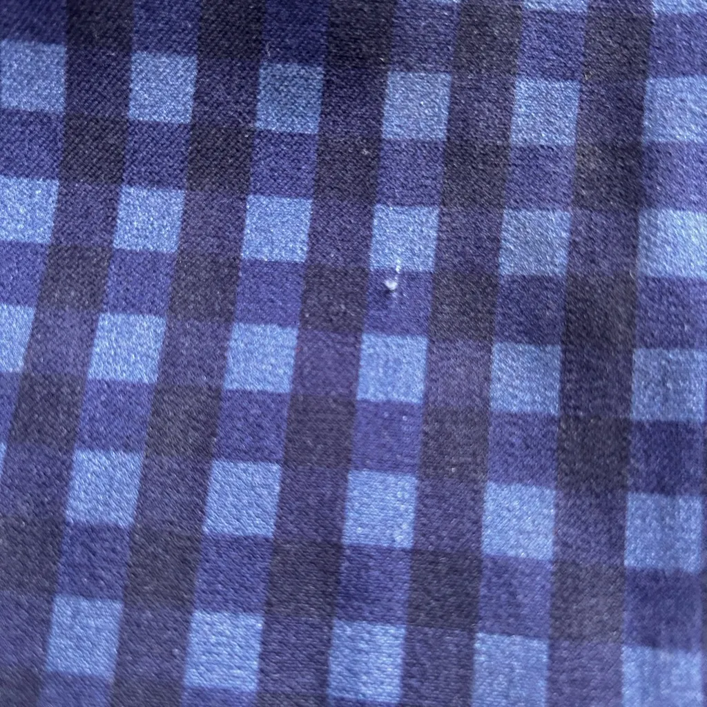 Banana Republic Denim Gingham Halter Dress 4P - Image 10