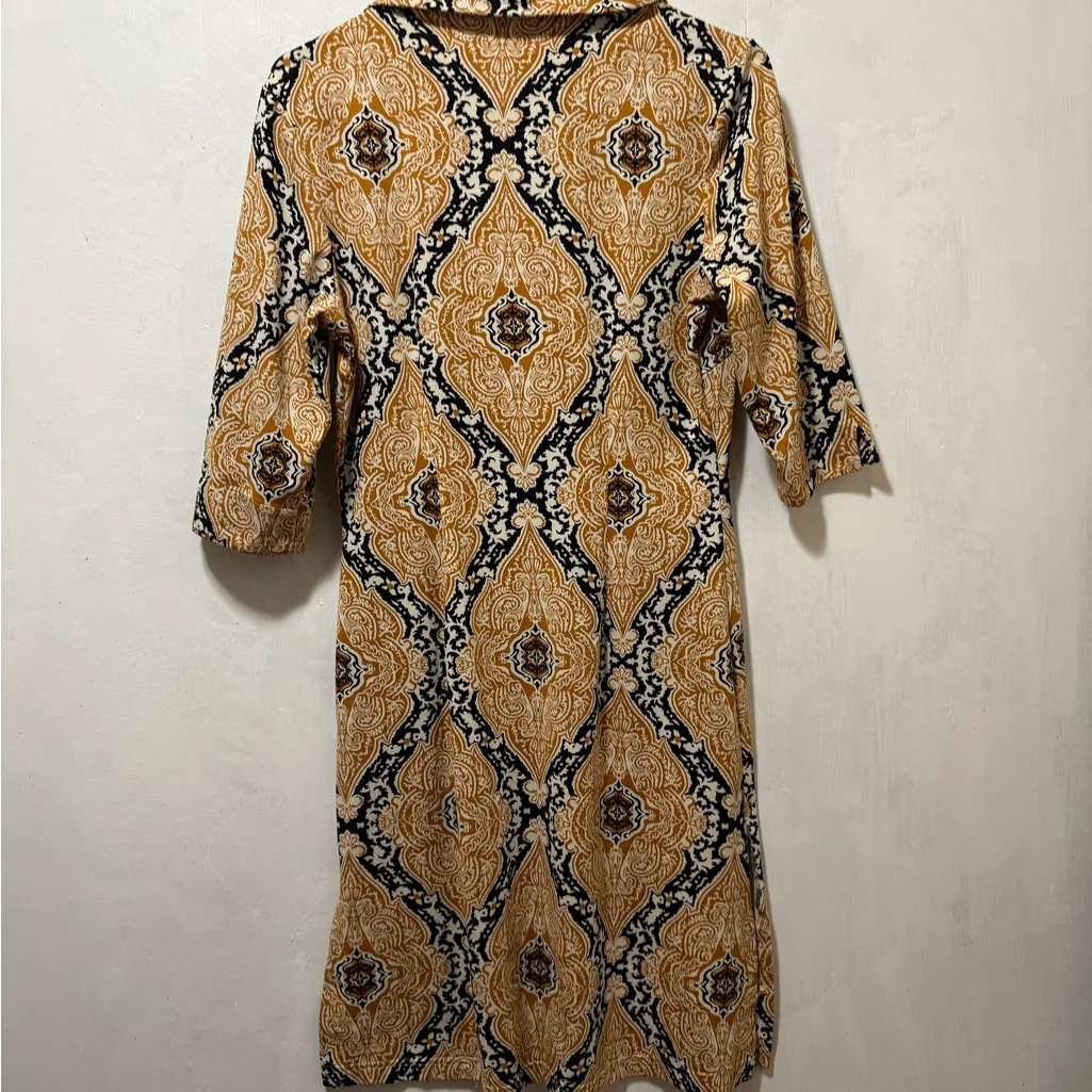 J. McLaughlin Paisley Medallion Catalina Patterned Dress Sz S - Image 5