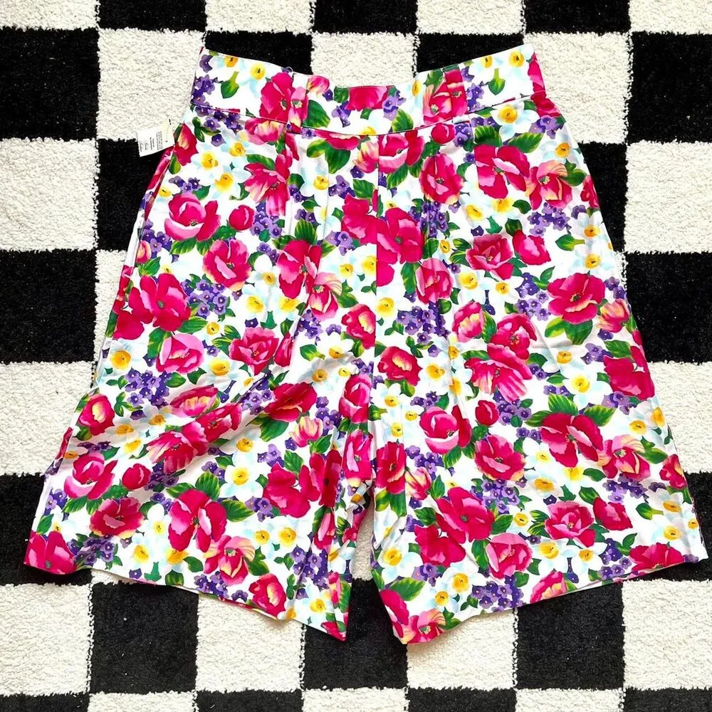 Deadstock Vintage Brooks Brothers Floral Shorts - Image 2