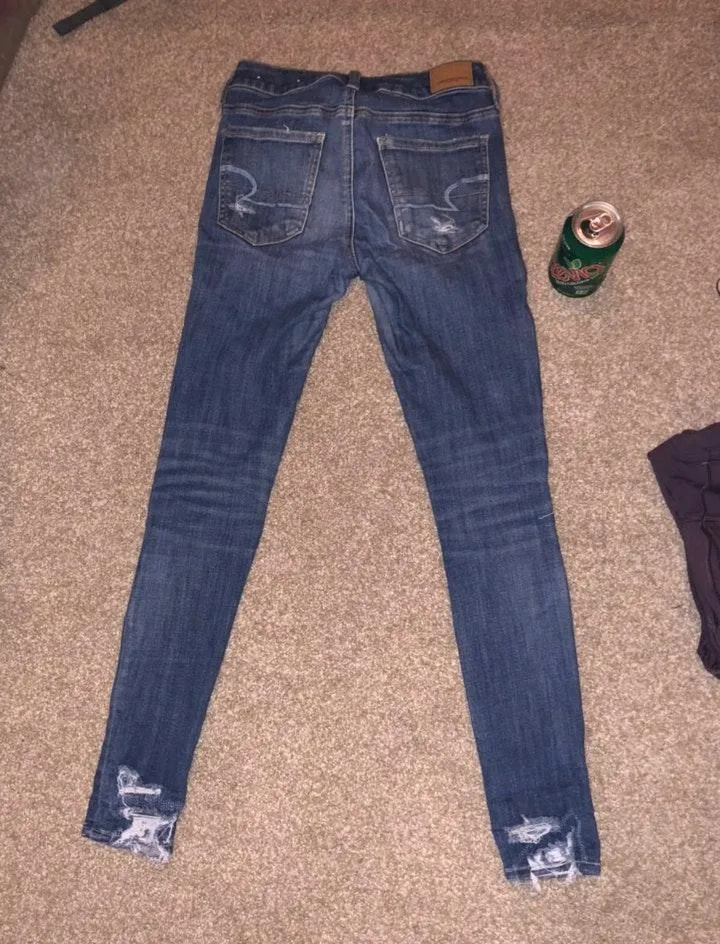 American Eagle Outfitters High Wasted Skinny Jeans  - Image 2