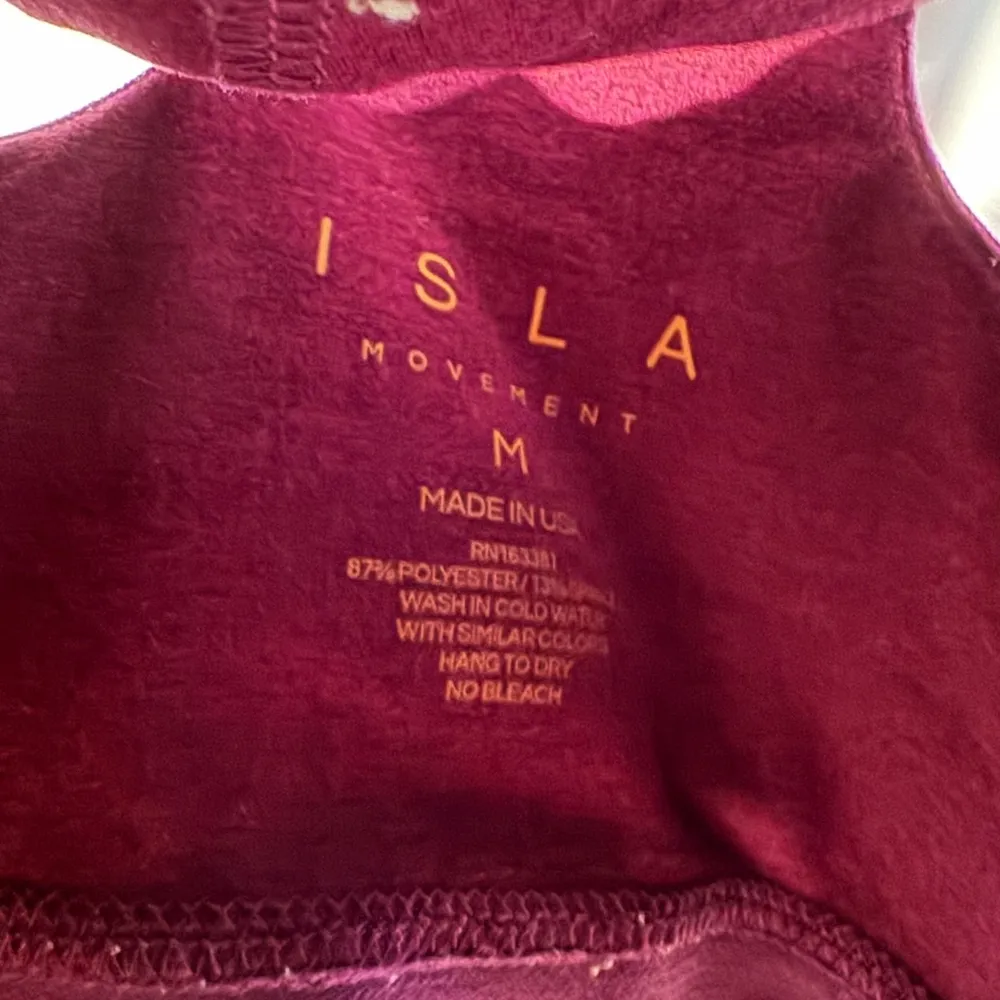 Isla movement branded sports bra Size M - Image 2