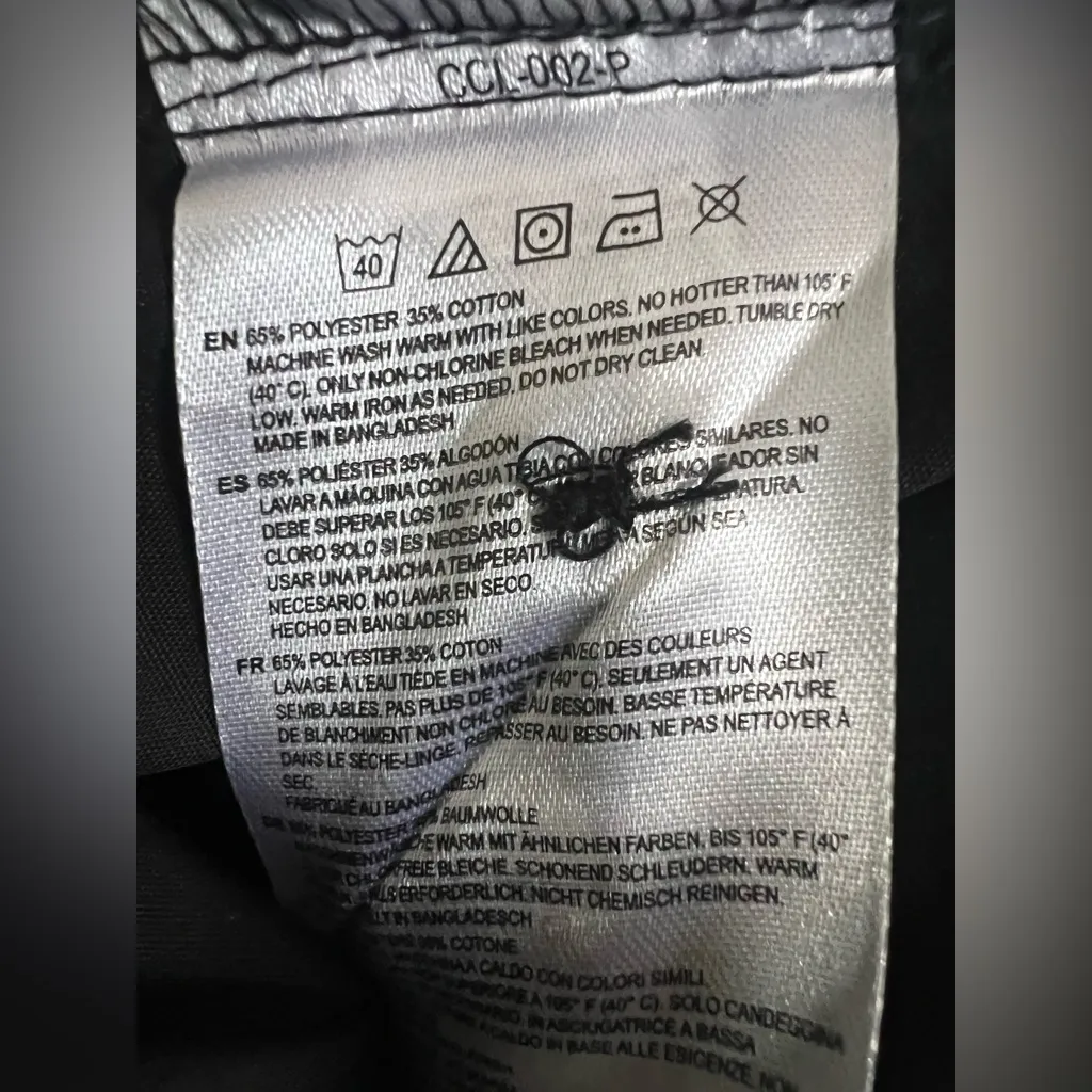 ChefWorks Black Long Sleeve Shirt - Image 7