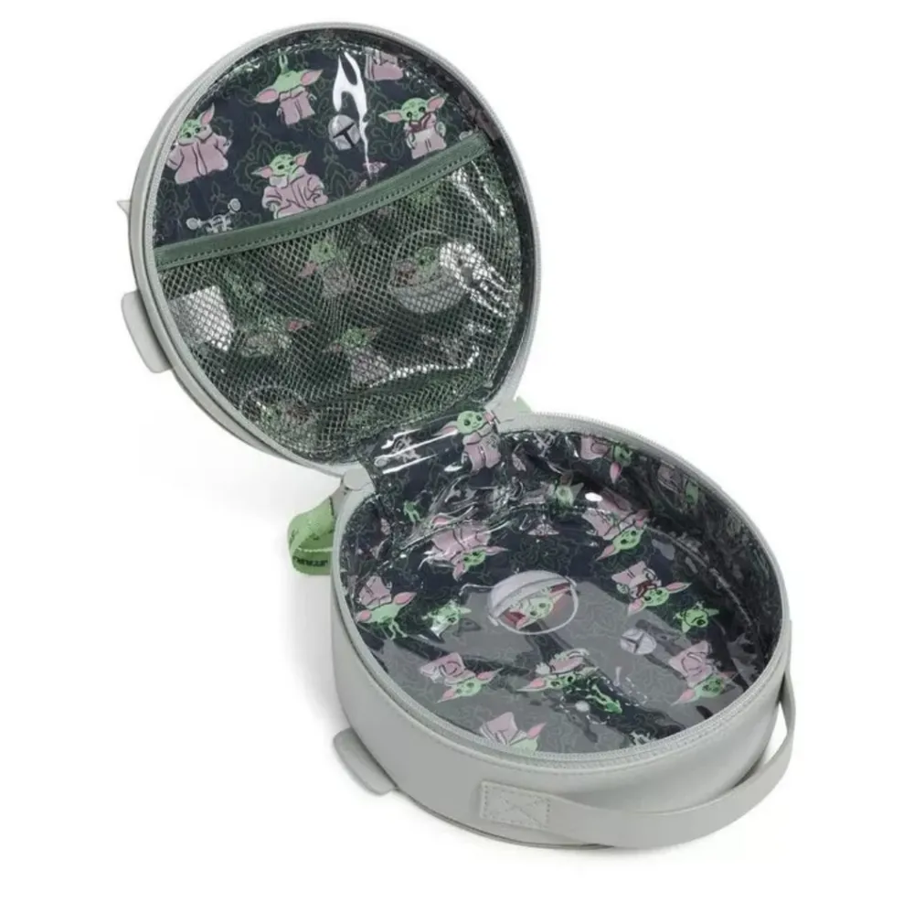 NWT Vera Bradley Disney Star Wars Baby Yoda Grogu The Mandalorian Cosmetic Bag - Image 3