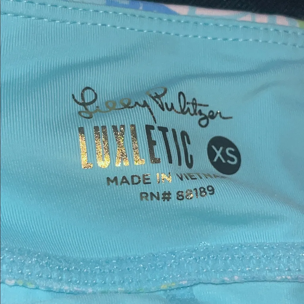 LILLY PULITZER LUXLETIC CORRINE SKORT *BEACH HAPPY* UPF 50+ XS - Image 4