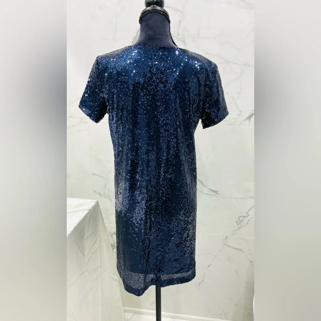 Dressy sequined dress 💙💙💙 Blue Size L - Image 5