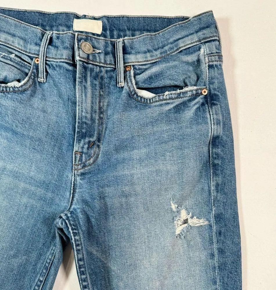 MOTHER The Flirt Fray in Cold Feet Size 25 - Image 2