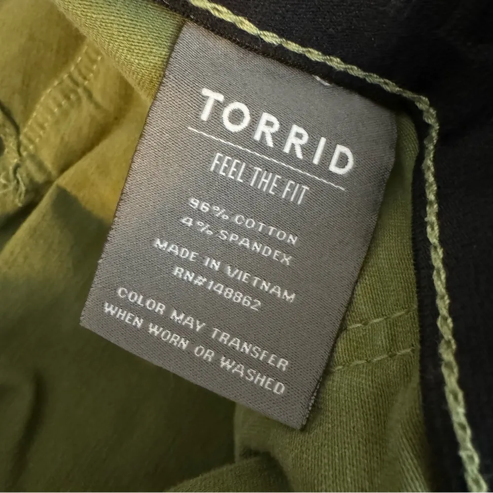 Torrid Comfort Flex Waistband Classic Fit Jogger Stretch Twill High-Rise Pant 22 - Image 9