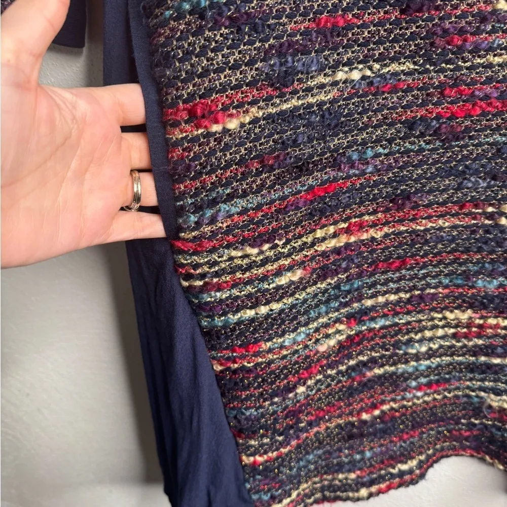 Anthropologie Maeve Rainbow Boucle Chunky Yarn Knit Dress - Image 7