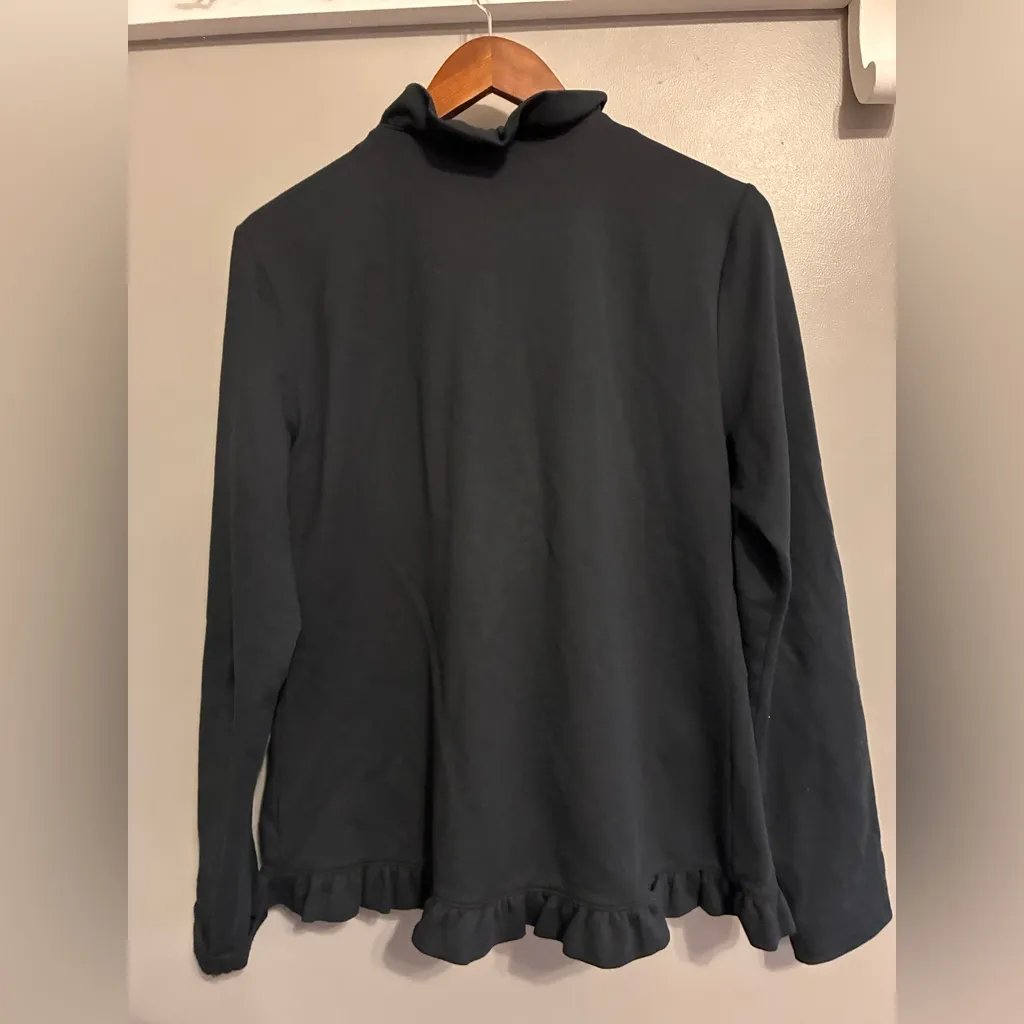 Matilda Jane Black Ruffled Lightweight Jacket - Eco aesthetic - Utility Chic - Image 8