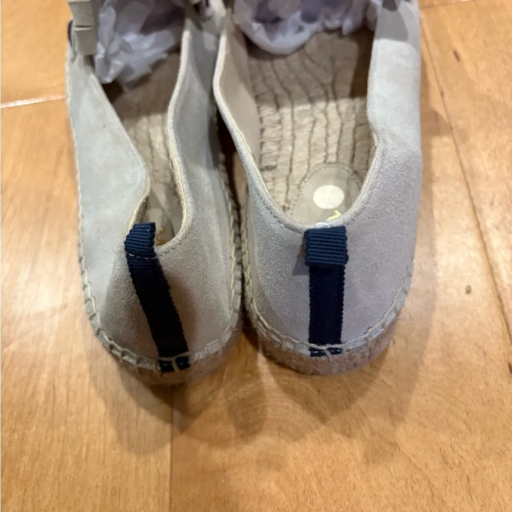 Boden Heidi Eapadrilles loafers shoes sz 39 or 8 oatmeal beige - Image 3