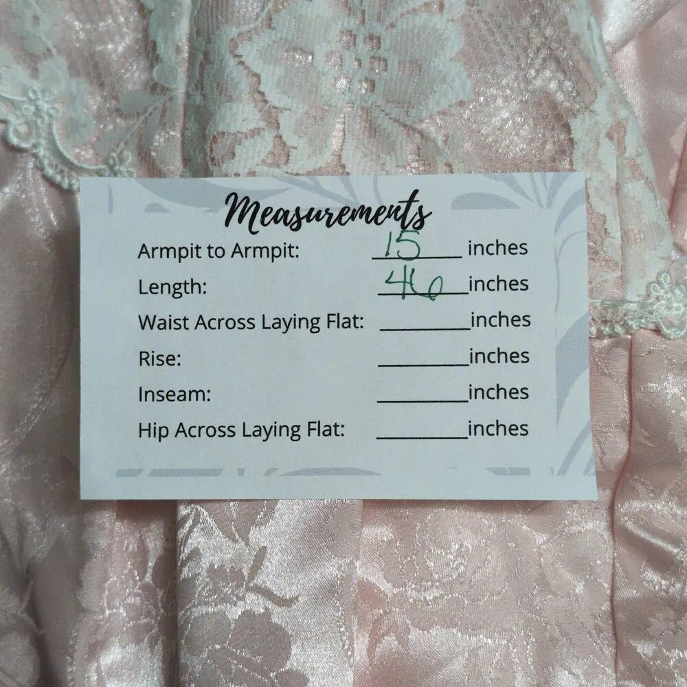 Vintage 80's Scott McClintock Pink Ivory Lace Victorian Style Dress High Neck 6 - Image 13