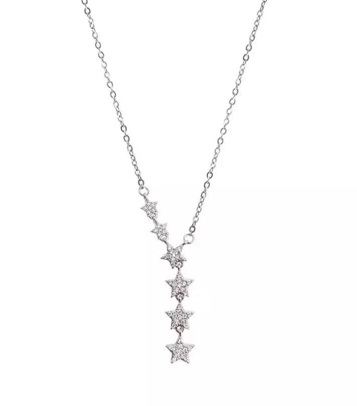 Silver Star Pendant Necklace - Image 2