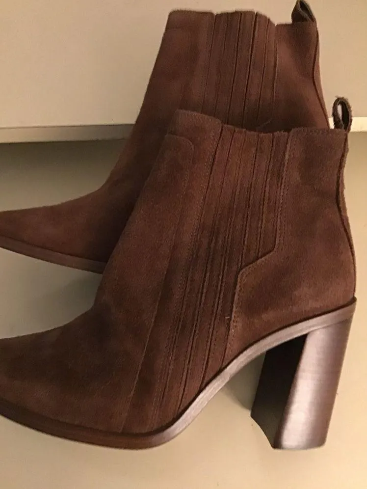 Vince Camuto women brown suede Weverna boots US 11 Euro 42 - Image 7