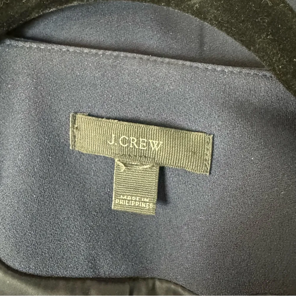 J. Crew French Girl Blazer Jacket Navy Blue 8 - Image 7