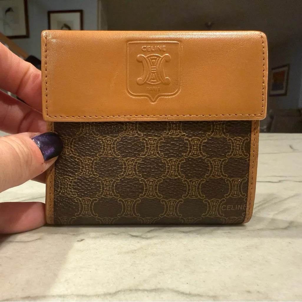 CELINE  MACADAM BI-FOLD COMPACT WALLET VINTAGE - Image 2