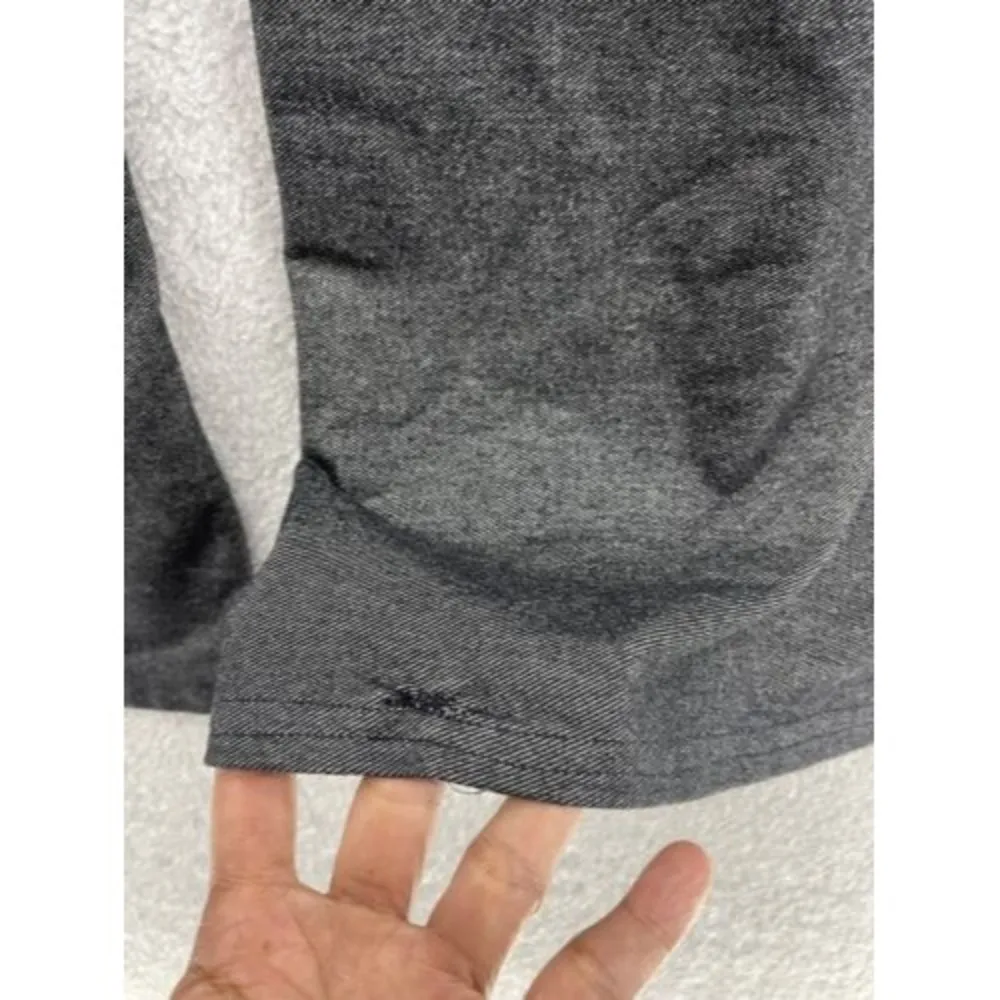 J.Jill Women's Pants Straight Leg Solid Gray Size Medium Wearever Trousers - Image 7