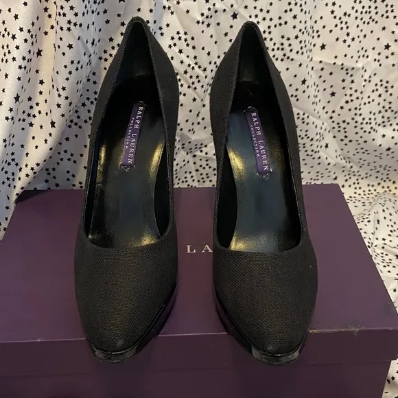 Ralph Lauren Black Heels Sleek Design - Image 2