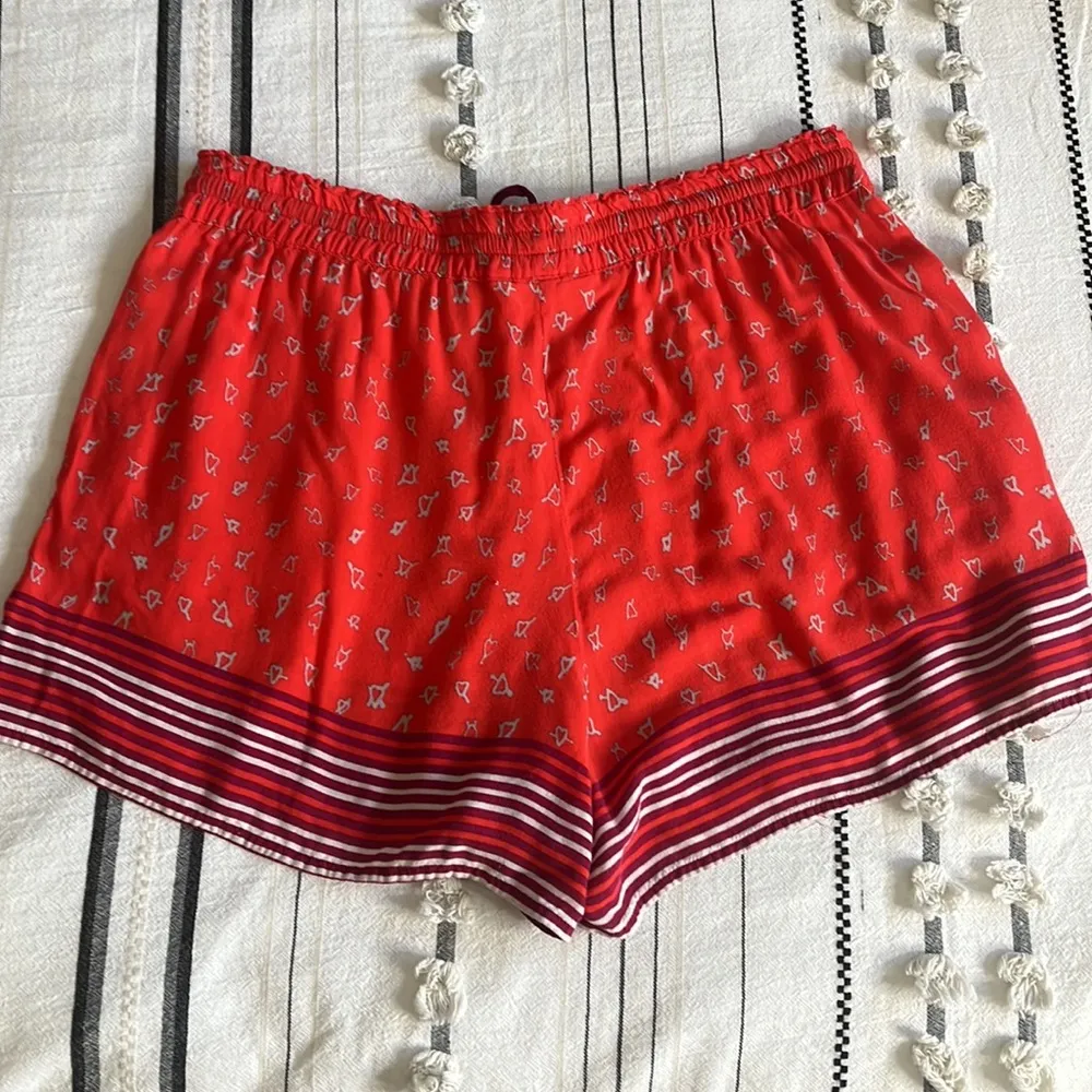 Anthropologie • floreat red heart shorts - Image 87