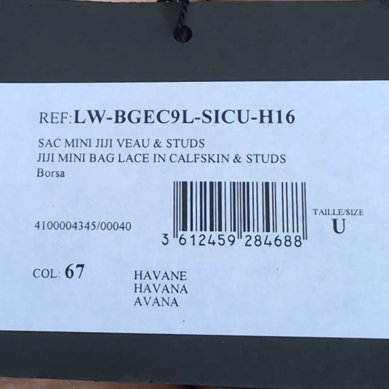 ✨ Lanvin Mini Studded Jiji Veau High - Image 13