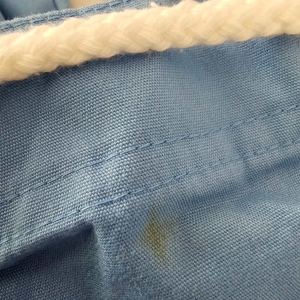 Dickies Flare Leg Blue Pant Button Detail Scrubs sz 2XL - Image 5