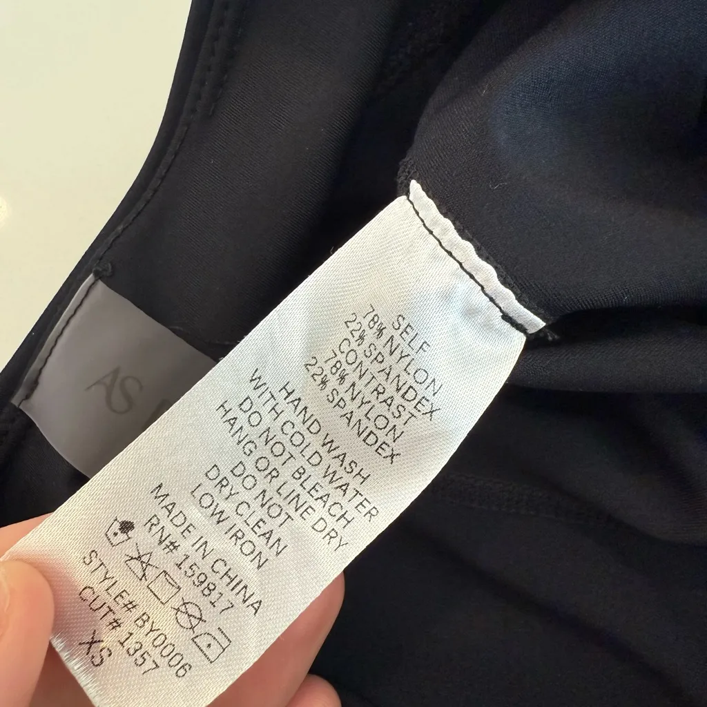 AS Revival Pleated Black Tennis Pickleball Skirt Skort with Shorts XS Athletic - Image 5