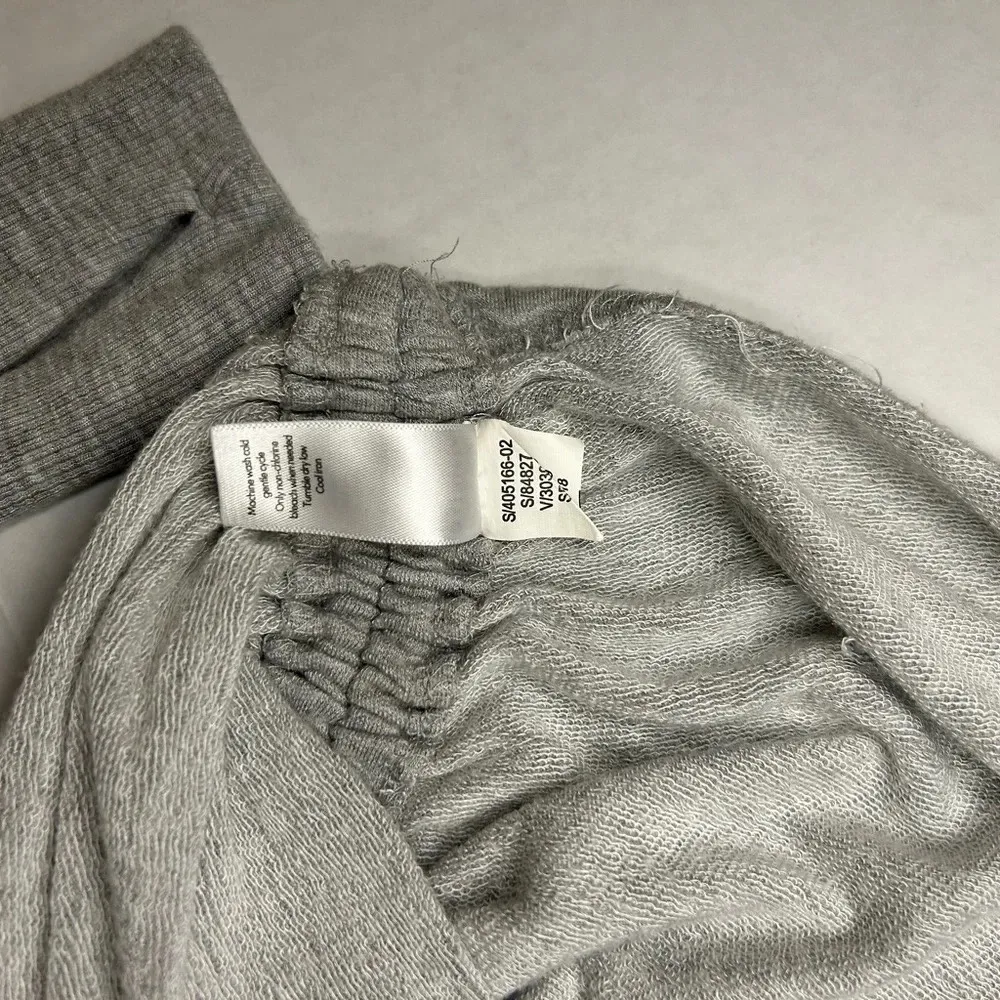 Athleta  Top Gray Scrunched Side Long Sleeve‎  Extra Small - Image 10