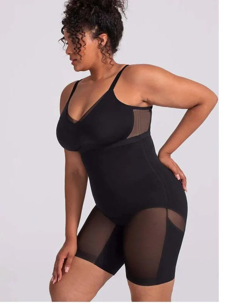 Honeylove SuperPower Short Color Vamp (Black) High Compression Booty Lifting XL Black - Image 3