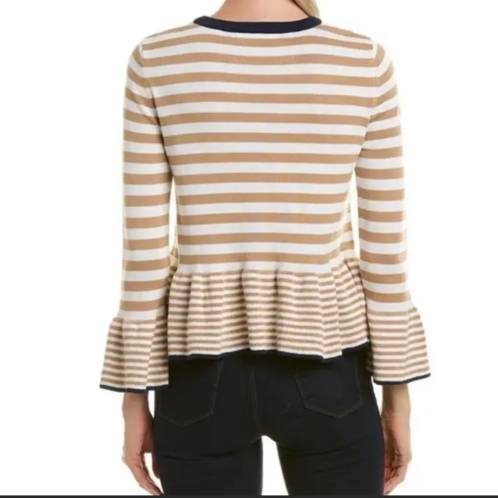 Anthropologie English Factory Striped Sweater - Image 3