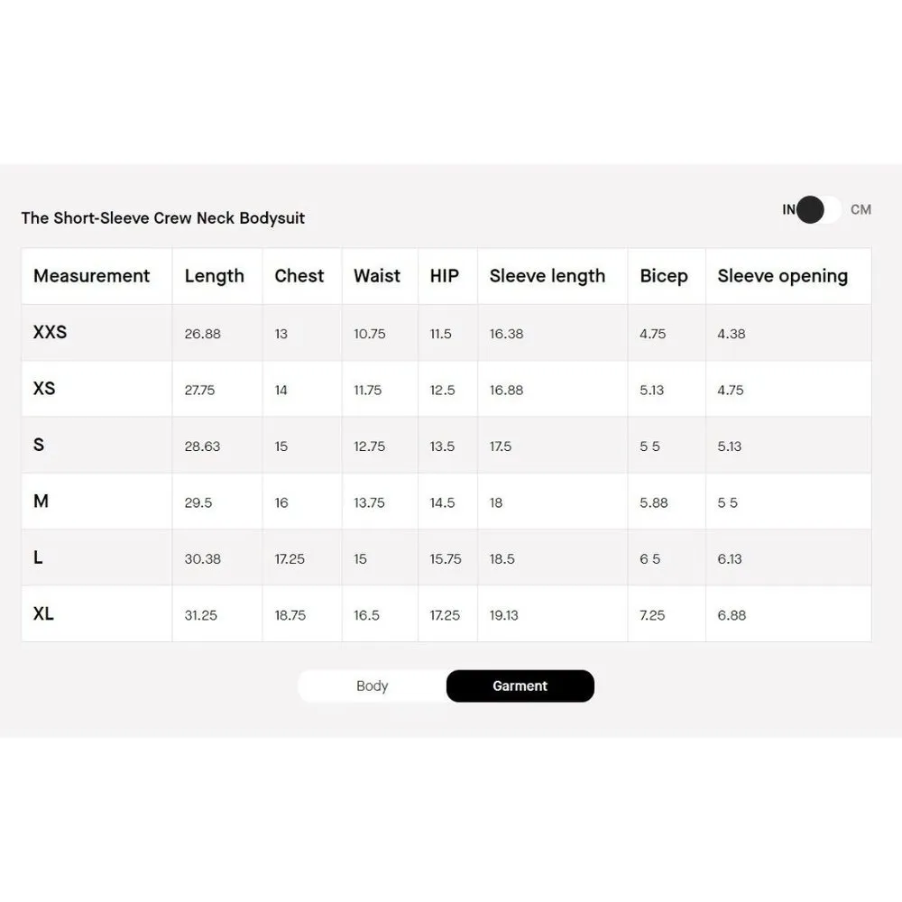 Everlane Womens The Short-Sleeve Crew Neck Bodysuit Bikini Black S - Image 7