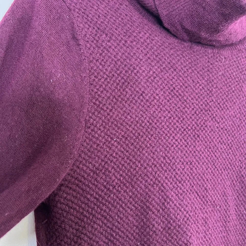 Adrienne Vittadini 100% Extra Fine Merino Wool Turtleneck Classic Sweater - Image 4